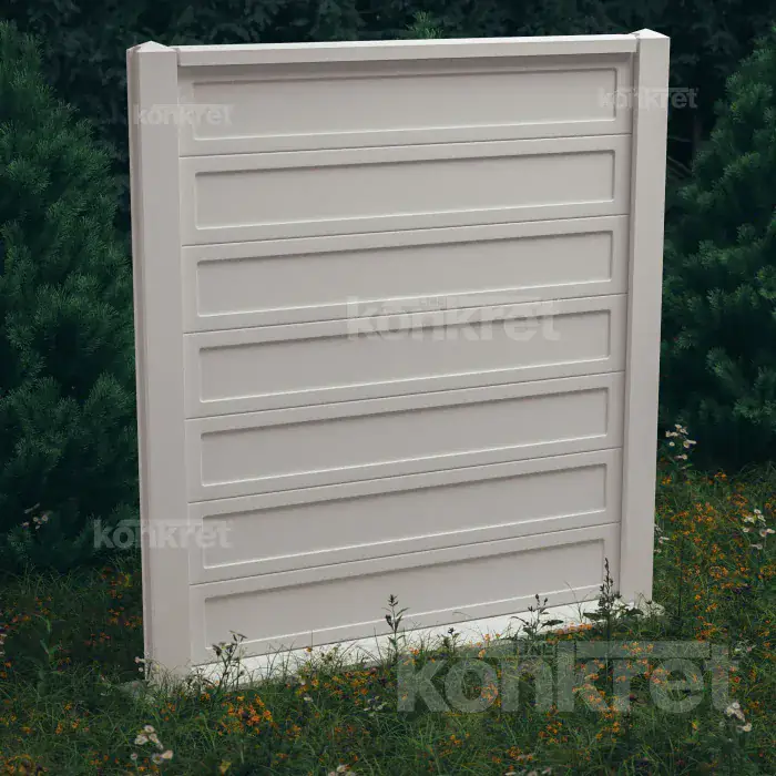 Ogrodzenie betonowe Grande (KV102)