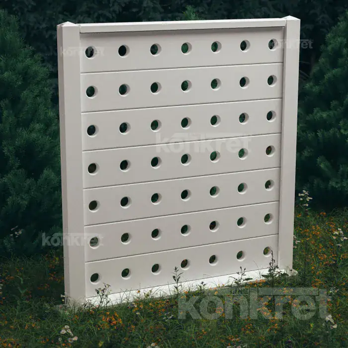Ogrodzenie betonowe Lights (KV202)