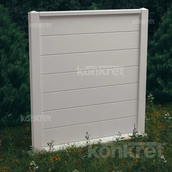 Ogrodzenie betonowe Simple (KV100)