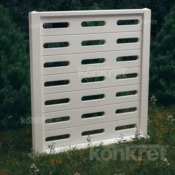 Ogrodzenie betonowe Visio (KV201)