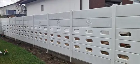 Zdjęcie od klienta nr 6: ogrodzenie Konkret Line (opinia w Google)
