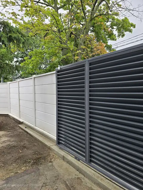 Zdjęcie od klienta nr 14: ogrodzenie Konkret Line (opinia w Google)